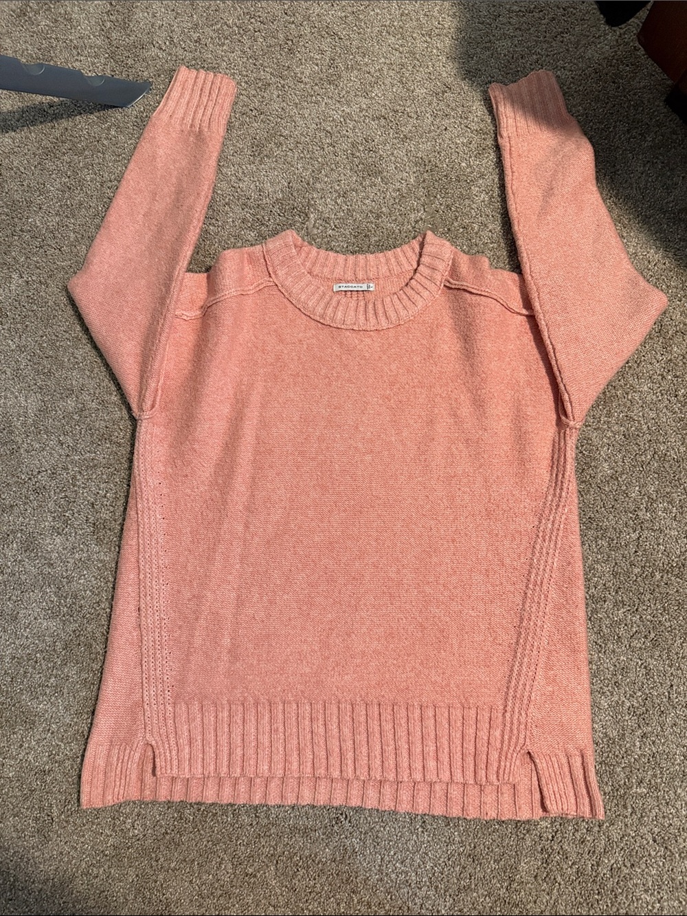 Staccato Dusty Rose Crewneck Sweater
